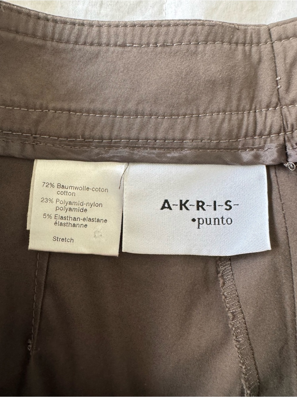 AKRIS PUNTO DESIGNER LUXURY TROUSER SUIT PANTS SZ 12 - Picture 5 of 5